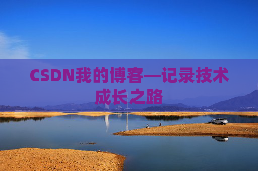 CSDN我的博客—记录技术成长之路